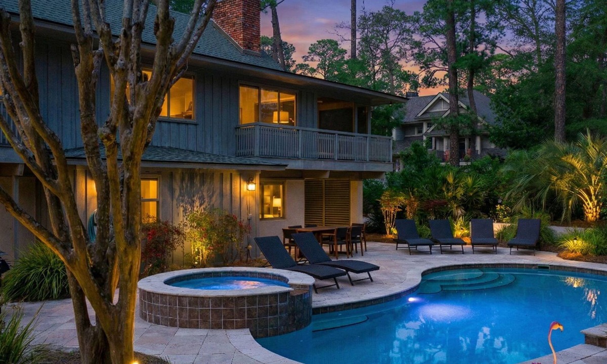 Sea Pines House | 12 Surf Scoter | 4 Bedroom 4th Row Home | Private Pool & Spa | STR #077592
