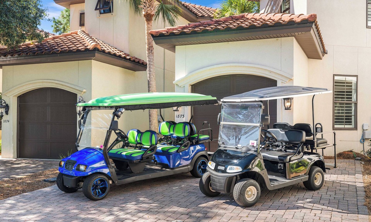 Villa Lago House | 2 Golf Carts ☀️2700sq ft 4bd | Heated Pool | Beach Gear | 2 Bikes | RH Style Home☀️Sandestin