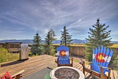 Nathrop House | 2 Mi to Hot Springs: Nathrop Gem w/Fire Pit