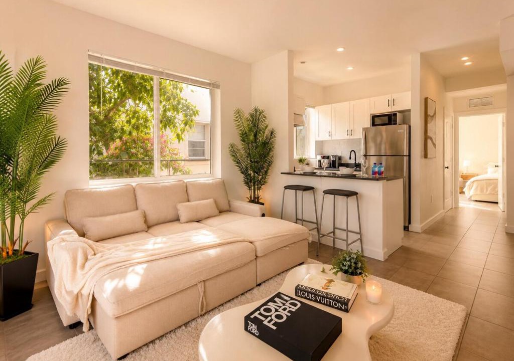 East Little Havana Apartment | 204 Next to Brickell King bed Location Modern