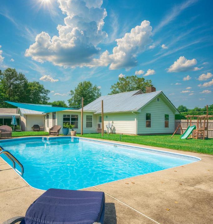 Crestview House | 3BR Country Retreat Pool Gazebo Play
