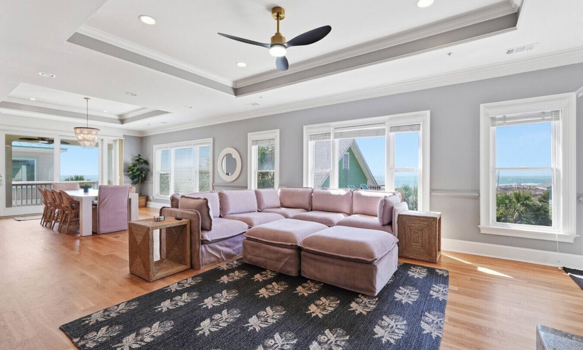 Tybee Island House | 4 Bed 5 Bath Luxury Beach Front Home w/Ocean Views