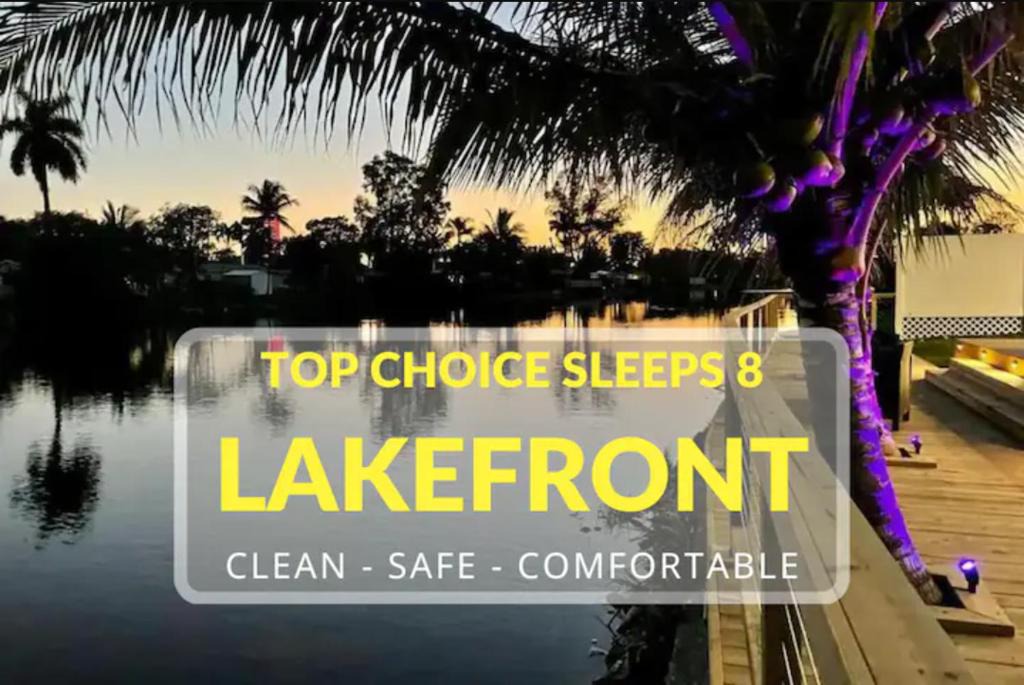 Fort Lauderdale House | 5-star Lakefront Oasis In Hollywood-Hard rock casino