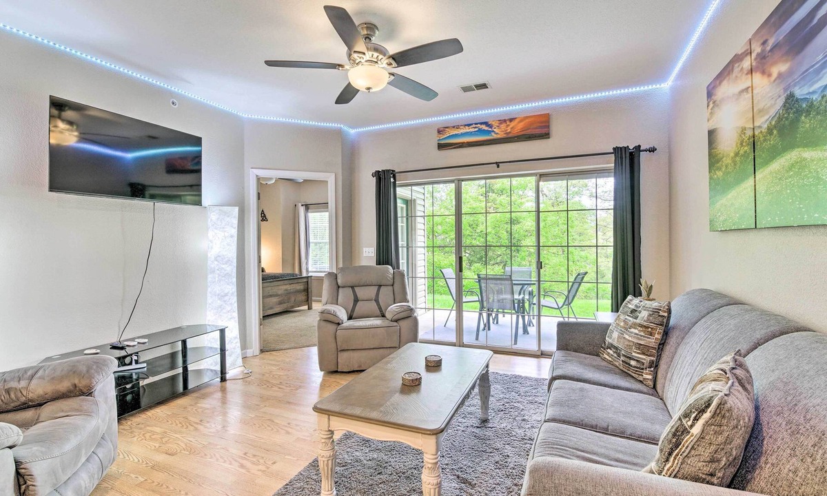 Branson Apartment | 6 Mi to Branson Strip! Dog-friendly Golf Condo