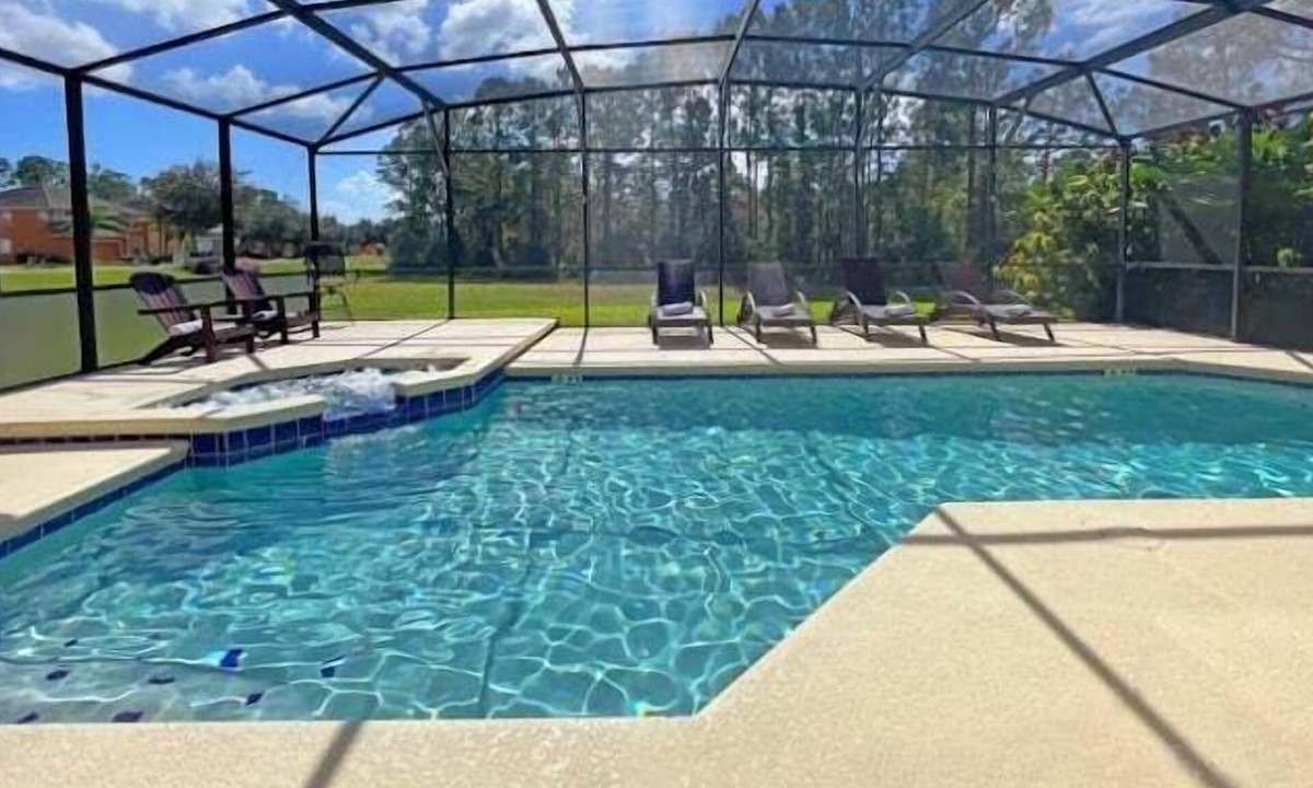 Watersong House | 6BR Disney Area Villa, South Facing Pool, Spa, Game Room