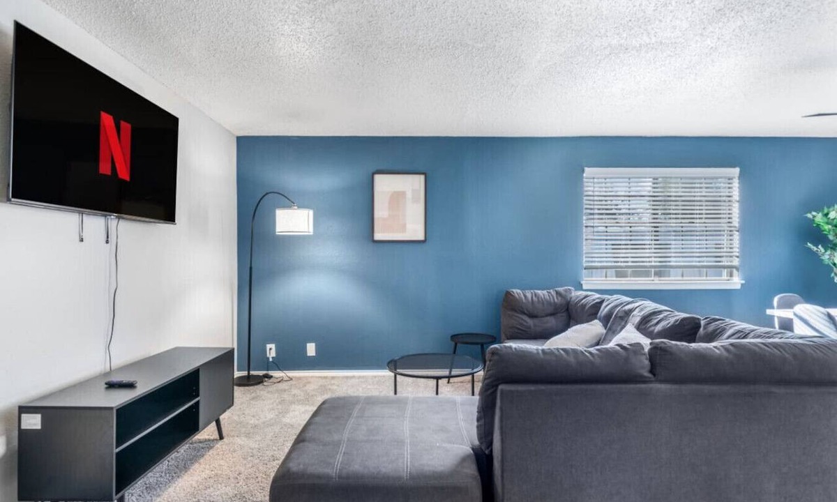 Central Arlington Apartment | Arlington 2BR | AT&T, Globe Life, 6 Flags, Parking