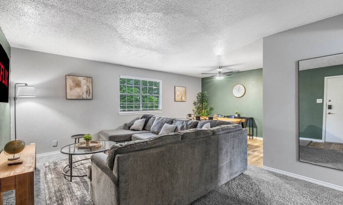 Central Arlington Apartment | Arlington 2BR | AT&T, Globe Life, 6 Flags, Parking