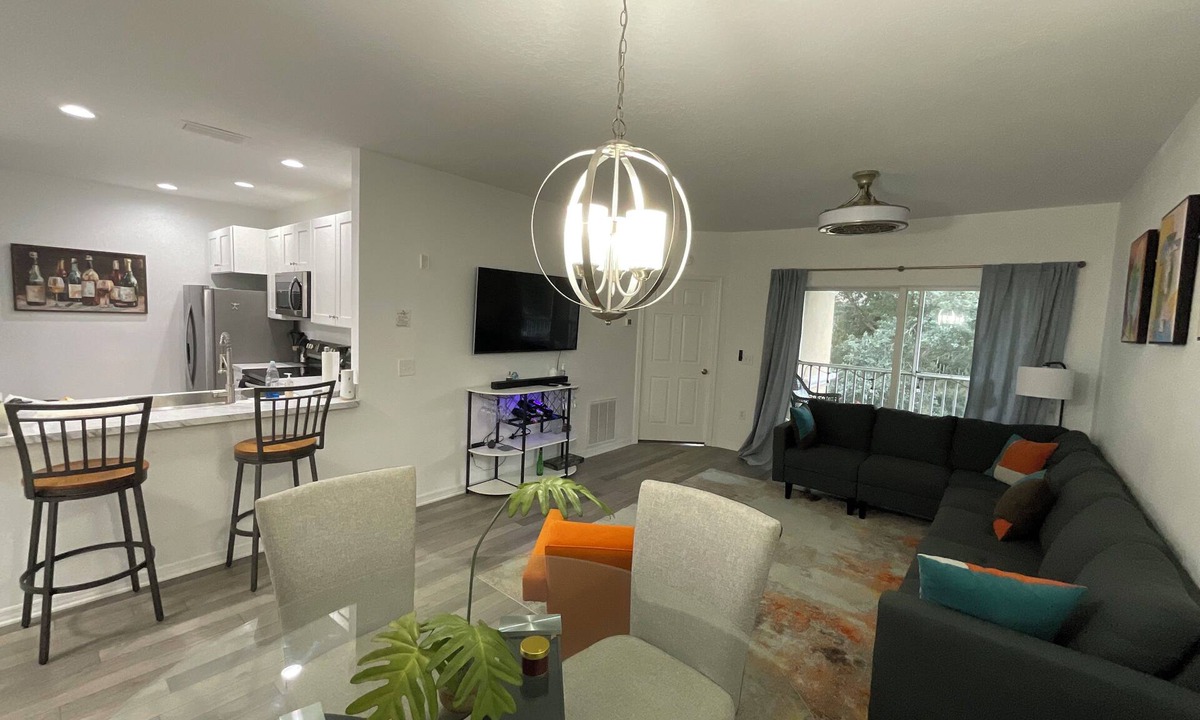 Riverview Condo | Artful Haven: A Stylish Escape