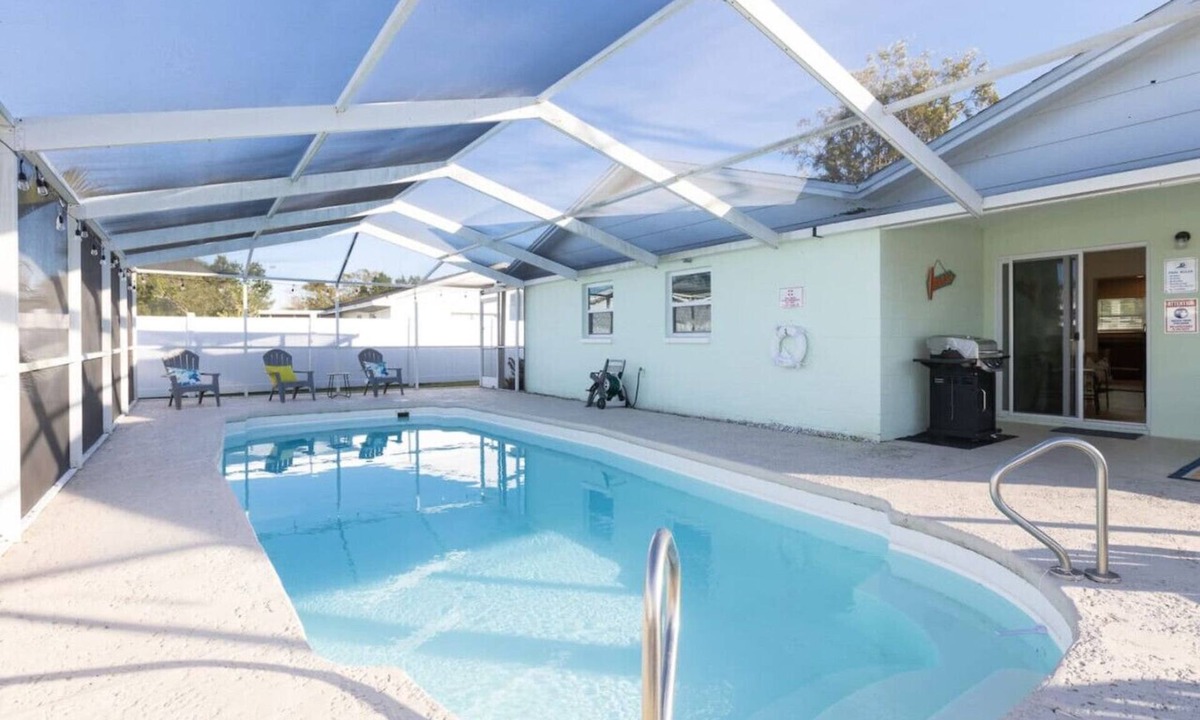Apollo Beach House | Bayside Retreat w/Pool & Media Room