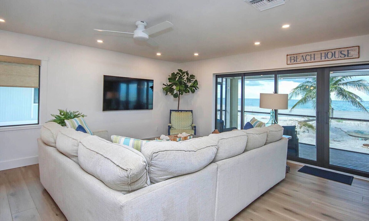 Captiva House | Beach House 15 - Direct gulf front home with pool and tennis