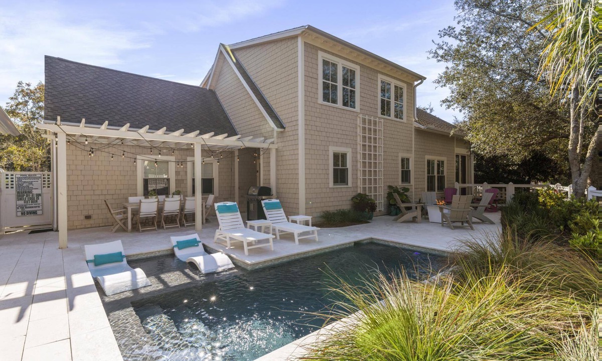 WaterSound Beach House | Beach Retreat w/Pool, Fire Pit and Golf Cart