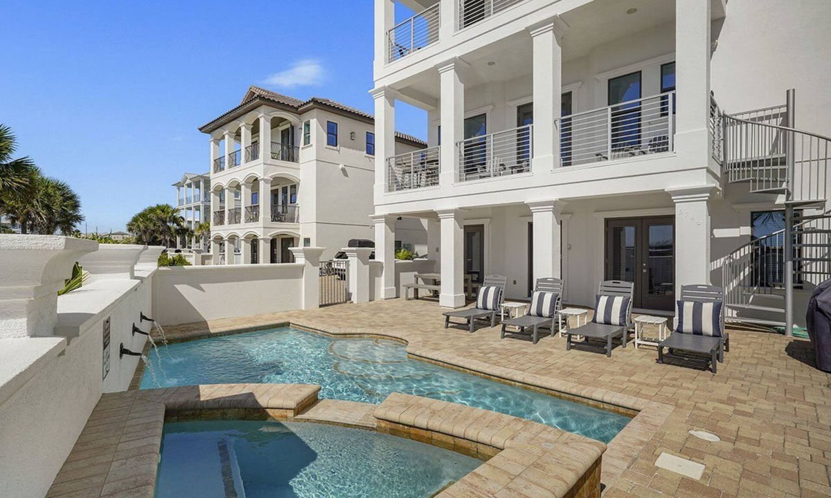 Dune Allen Beach House | Beachfront Babes - Near the Beach with Ocean Views & Private Pool Area