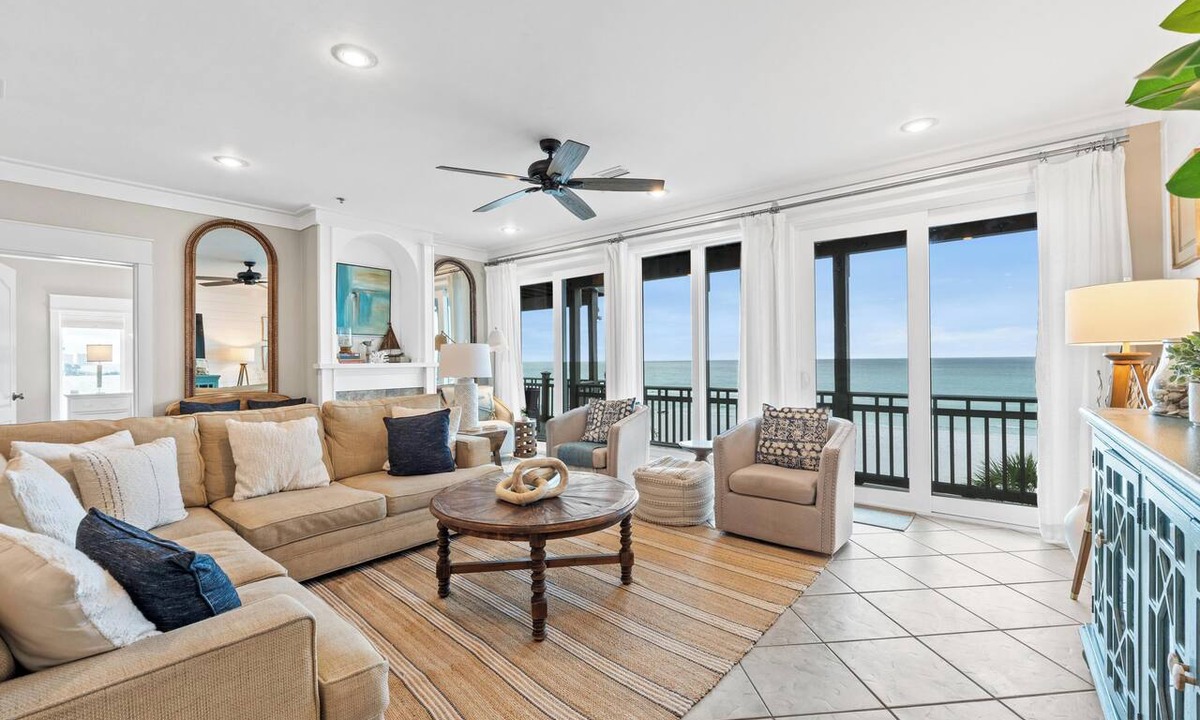 Bel Air Condo | Beachfront Boutique Condo w/Huge Deck, Pool, & Private Elevator Access