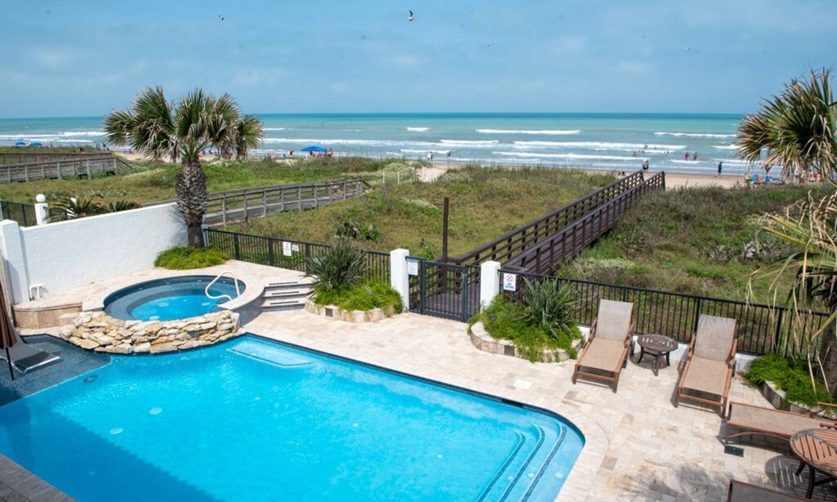 South Padre Island House | Beachfront Private Home with Heated Pool & Spa