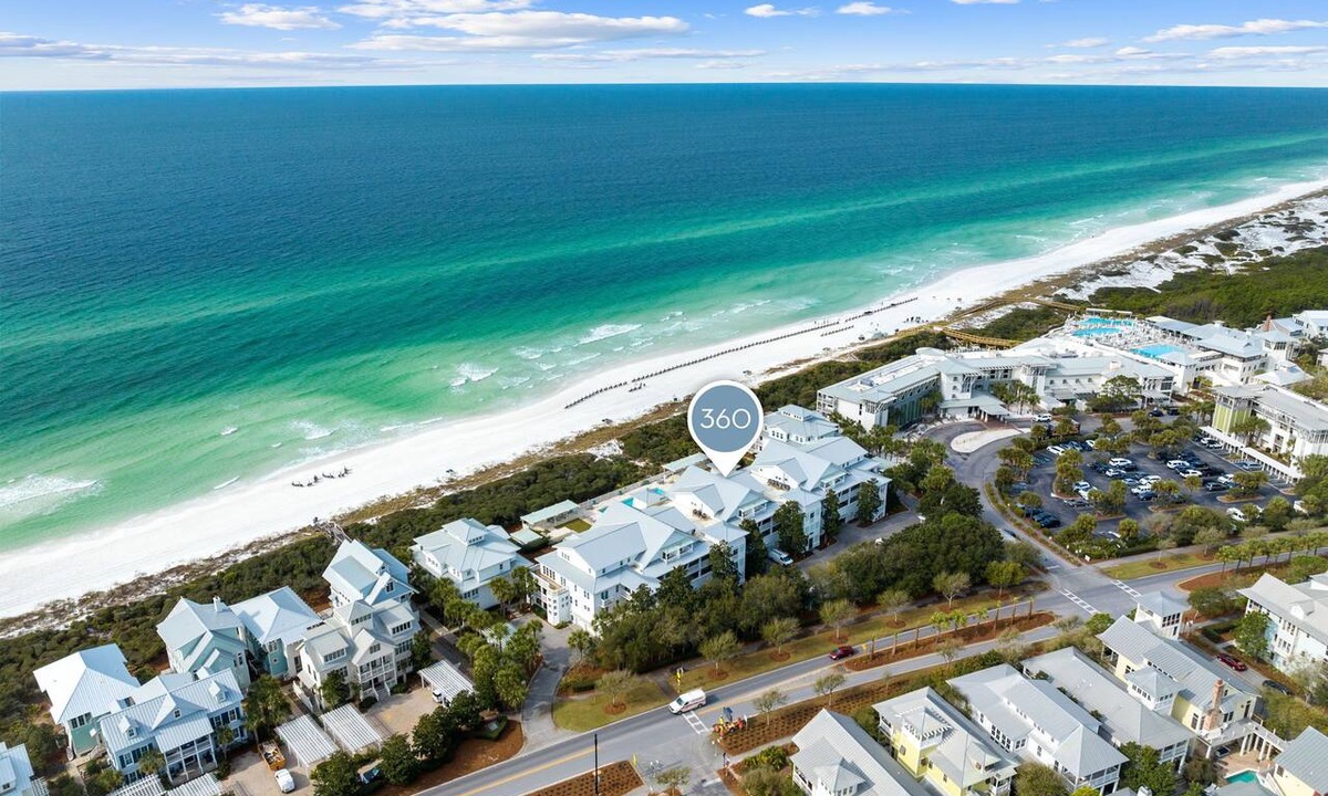 Gulf District Condo | Beachfront WaterColor Condo Steps from Beach Club and Private Pool