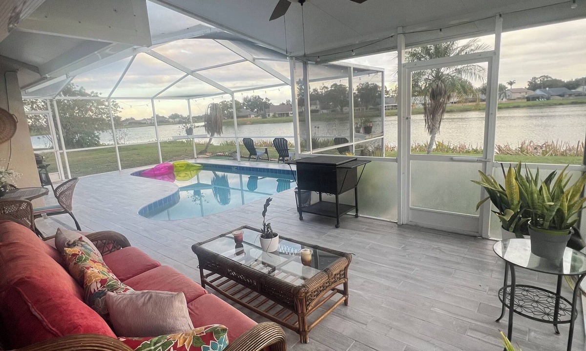 Providence Lakes House | Beautiful home with pool on a lake