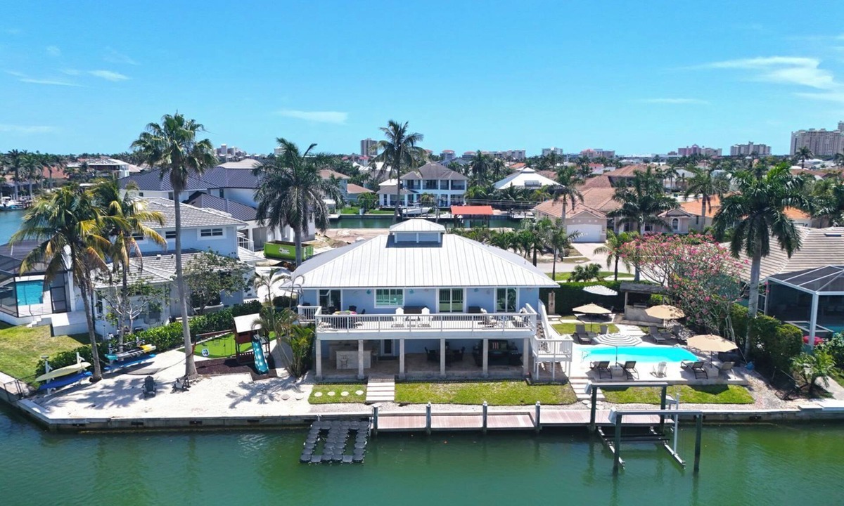Marco Island House | Beautiful Waterfront Pool Home, Walk to Beach, Pool/PPong Tbl