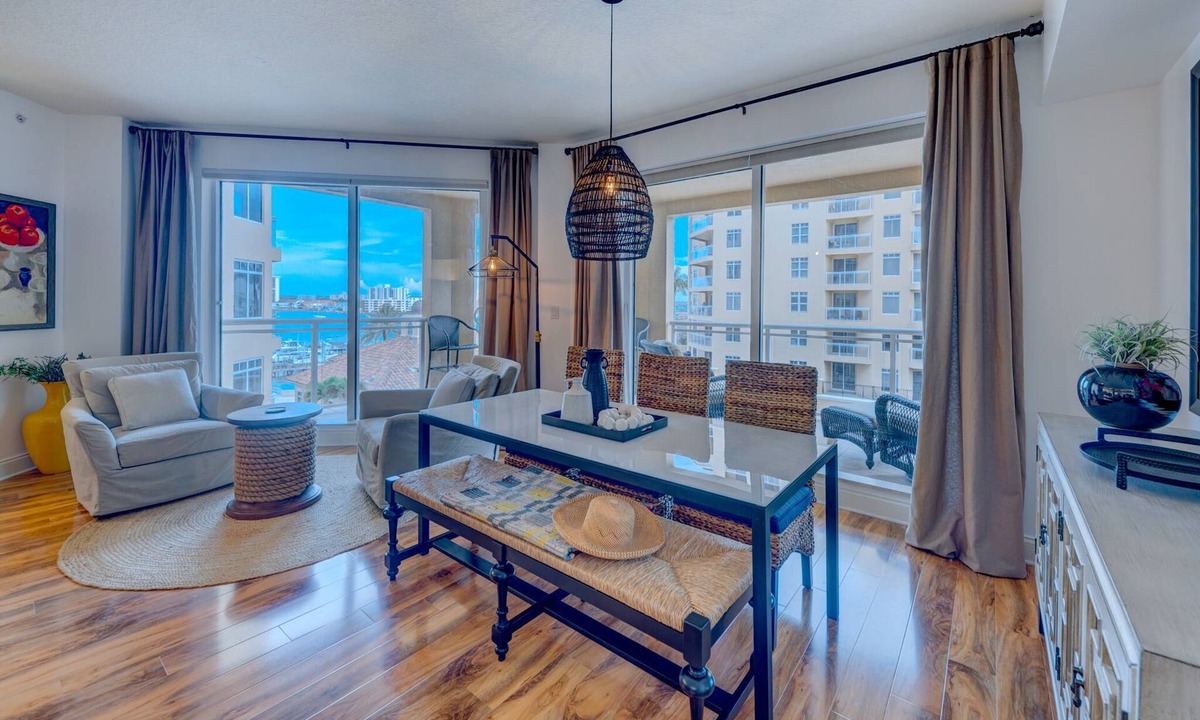 Clearwater Beach Condo | Bellissima at Belle Harbor Coastal Elegance Steps from the Sand