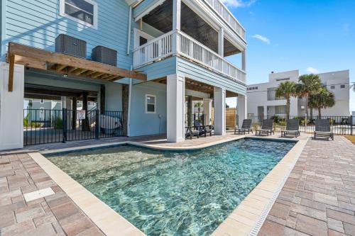 Villa Primera House | Blue Horizon at Pensacola Beach - Heated Pool, Across beach access, Beach gear, Dog OK!