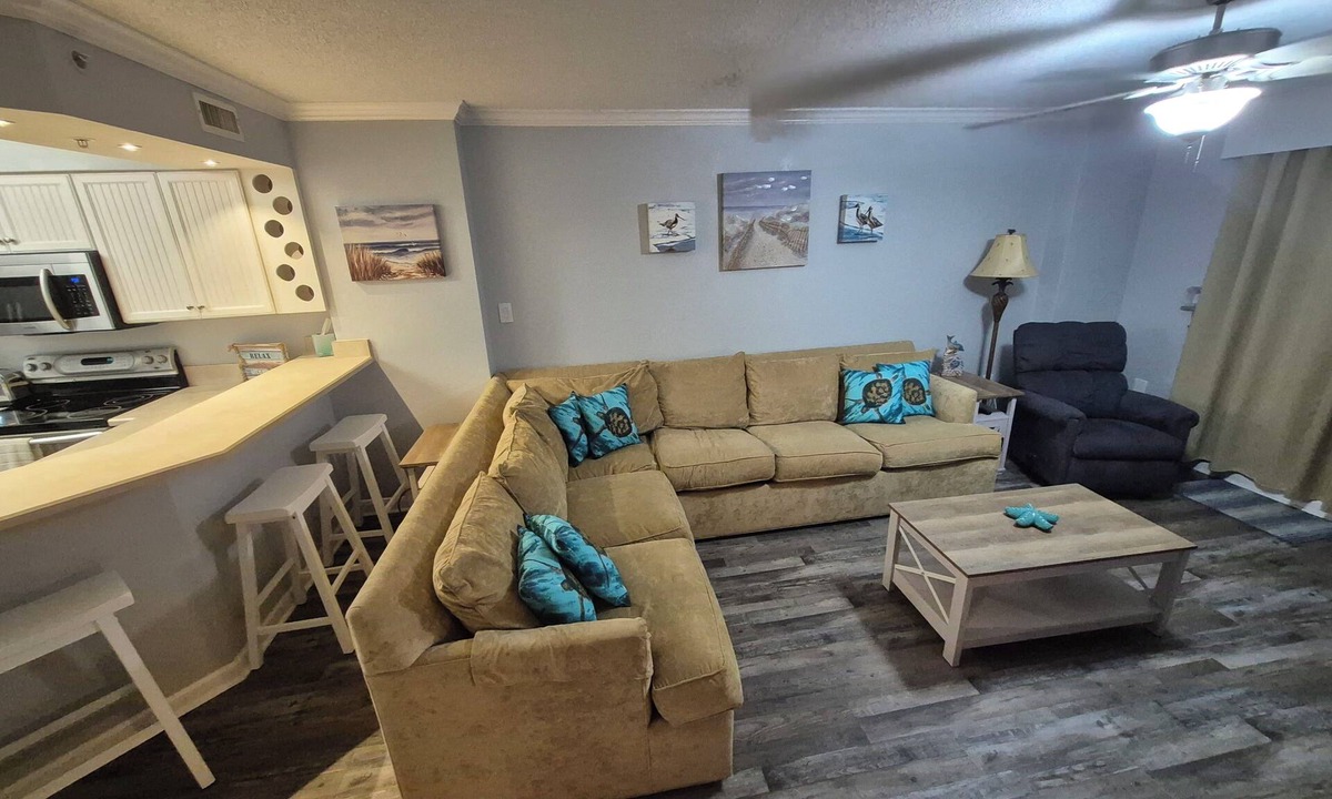 Ormond-by-the-Sea Condo | Camdyn's 2 king bedroom oceanfront condo in peaceful Ormond Beach