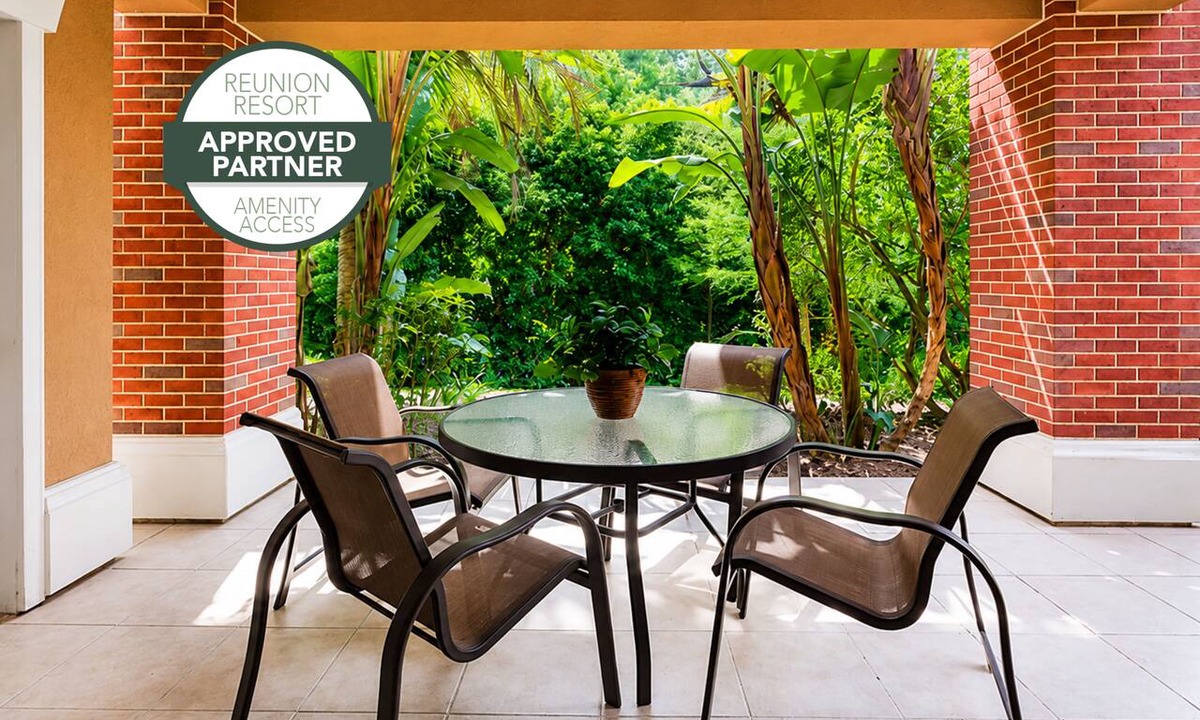 Reunion Condo | Classical Condo with Private Ground Floor Patio at Reunion