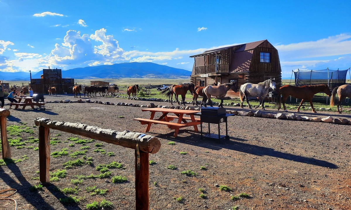 Capulin Cabin | Cowboy Ranch House Cabin - "The Court House" at the High Plains Drift Inn