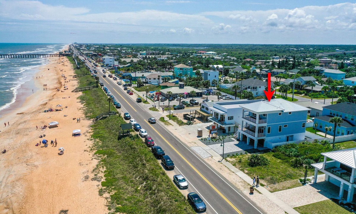 Flagler Beach House | Custom Oceanfront Home-putting green, walk to beach/restaurants/entertainment