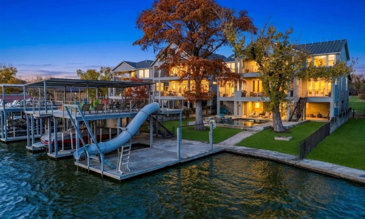Kingsland House | Cypress Hideaway – Lakefront Luxury with Pool, Spa