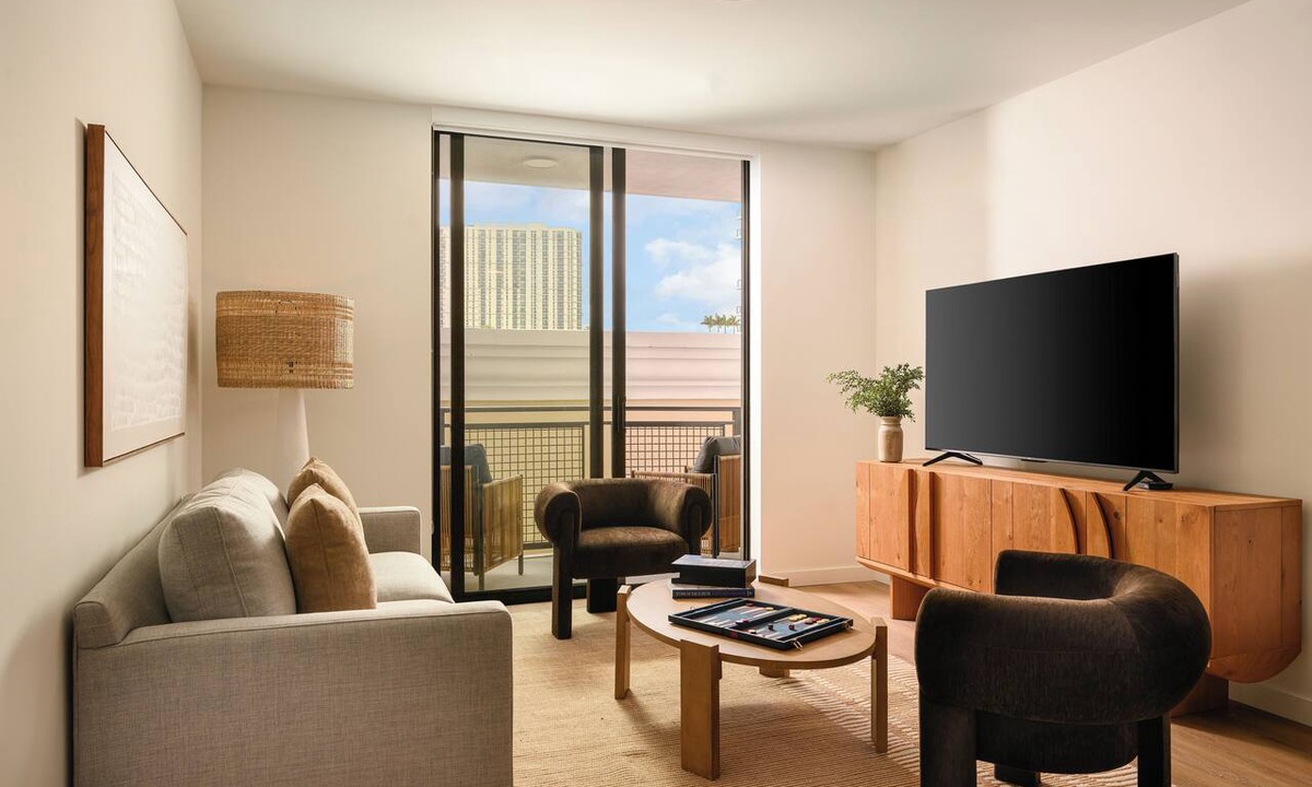 Midtown Apartment | Edgewater Luxury 2BR Suite w/Balcony | Pool + Gym | Sense 28 by AvantStay