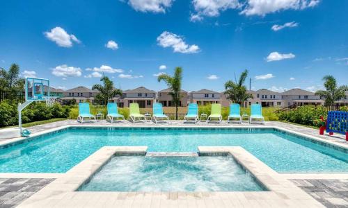 Bay Lake House | Energetic Bright 9 Bdrm Villa With Theater at Encore