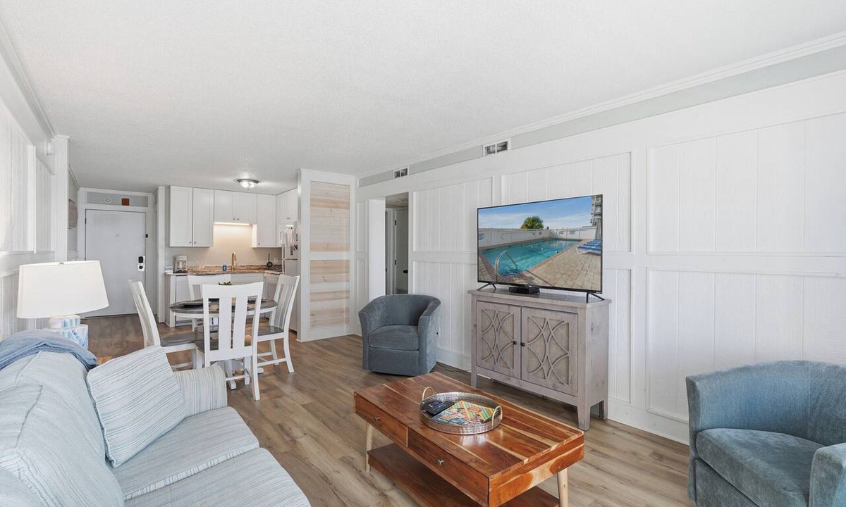North Myrtle Beach Condo | Finestere C2 Nice 2 Bedroom Ocean View Condo In Cherry Grove Beach