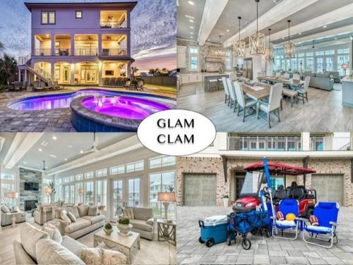 Gulf Pines House | Glam Clam-Gated Beach- Private Pool & Spa