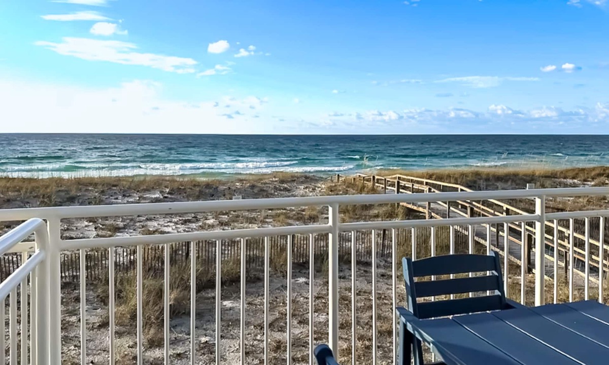 White Sands House | Gorgeous Gulf front townhome, Gas grill and beach access