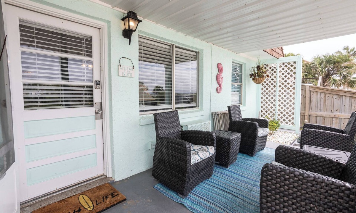 Laguna Beach Cottage | Gorgeous Unobstructed Gulf views & path in Laguna Beach on quiet West End of PCB