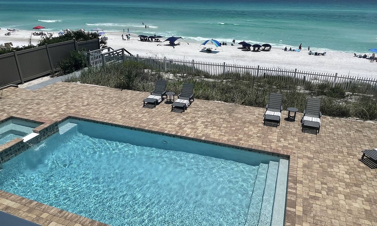 Santa Rosa Beach House | Gulf Front Home w/Heated Pool, Large Covered Porches, Private Beach Access