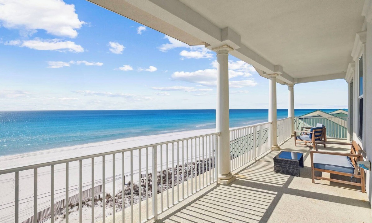 Delos House | Gulf Front Home with Private Pool, In-Home Elevator and Movie Theatre