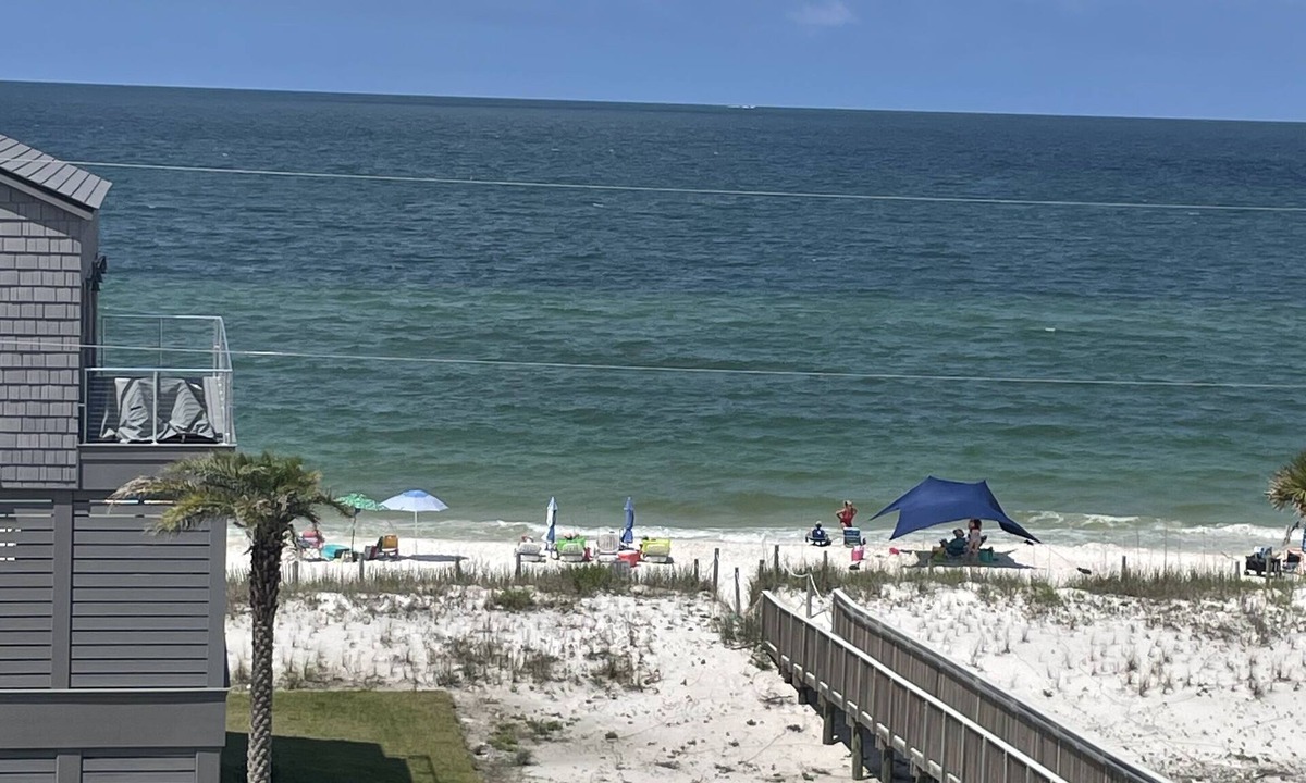 Mexico Beach Condo | Gulf view, three bedroom, two bath condo in Mexico Beach.