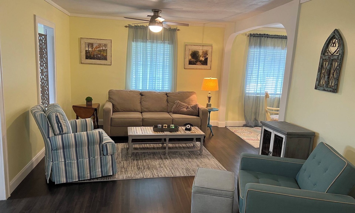 Tavares House | Historic bungalow home with 100 years of Old Florida charm and modern comfort