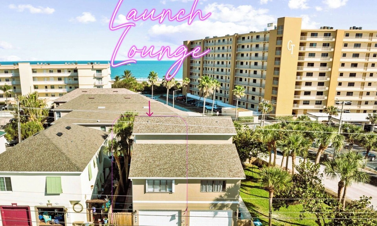 Port Canaveral Villa | Hot Tub~Fire Pit~Beach 2 Min Walk~Game Room~Rooftop Launch Viewing