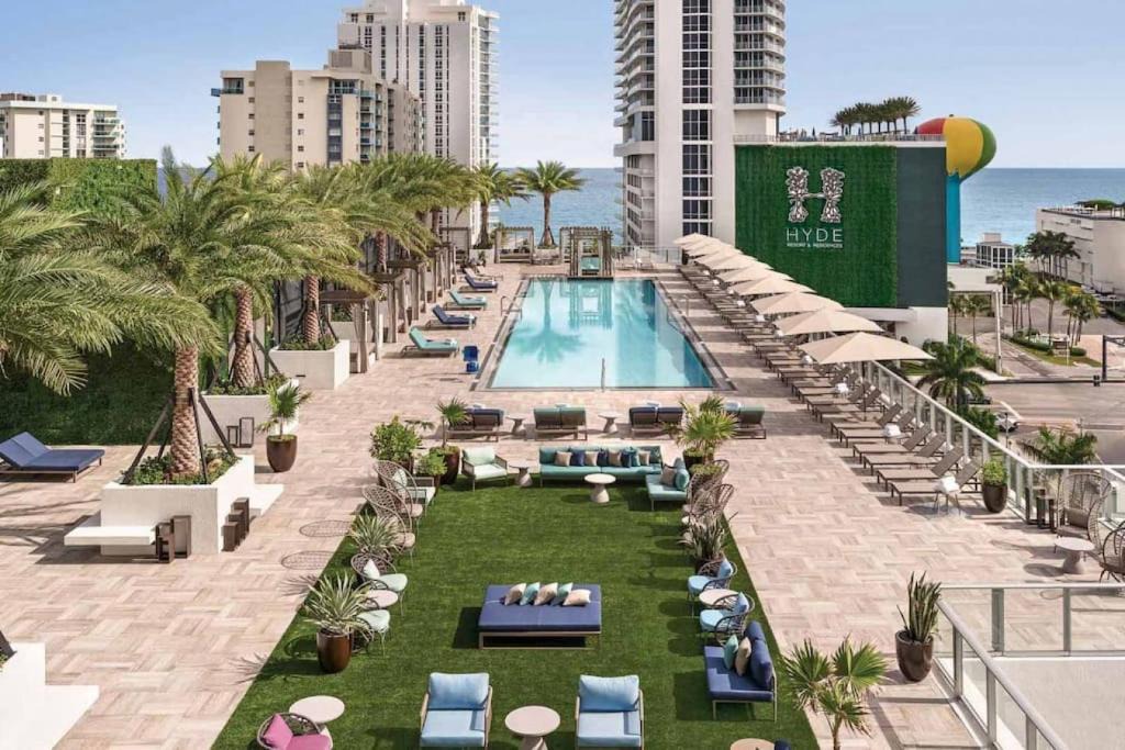 Hollywood South Central Beach House | HYDE 2BR Panoramic Oceanview - No Resort Fees & Free Parking Exclusive to This Unit T3801