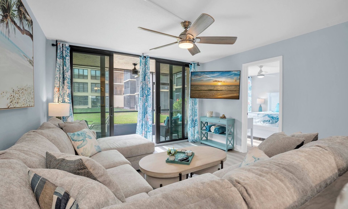 Indian Shores Condo | Indian Shores -2 Bedrooms,Lanai Waterway View, walk to beach, pool hot tub, dock