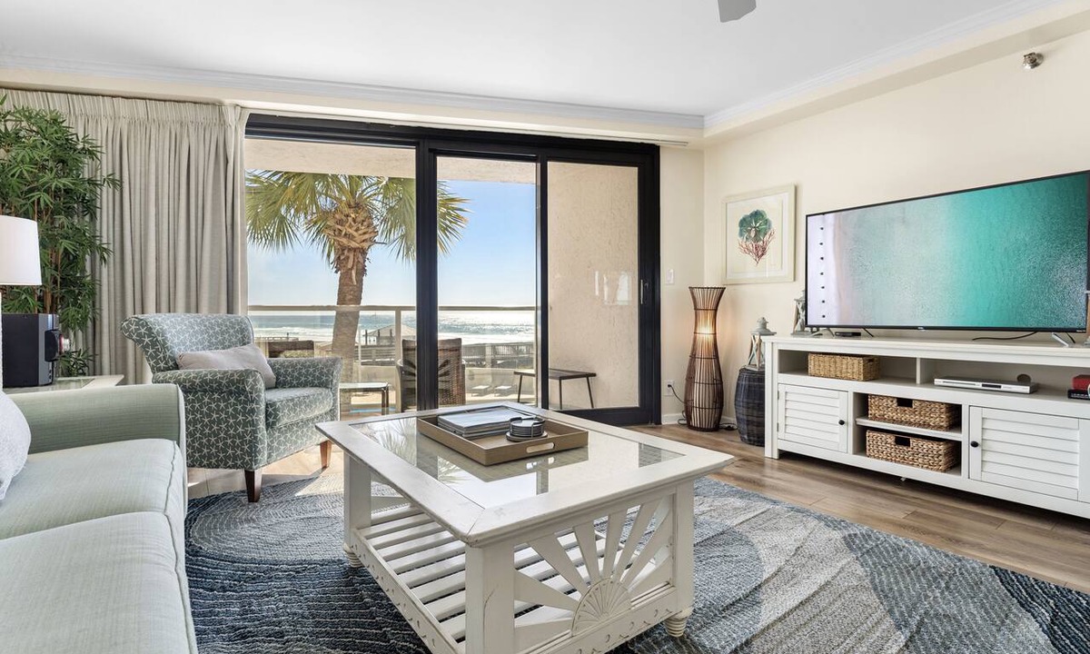 Sandestin Condo | Low Rate! Beachfront Condo! Golf Cart, Beach View, Balcony, Pool, Tram, Wharf