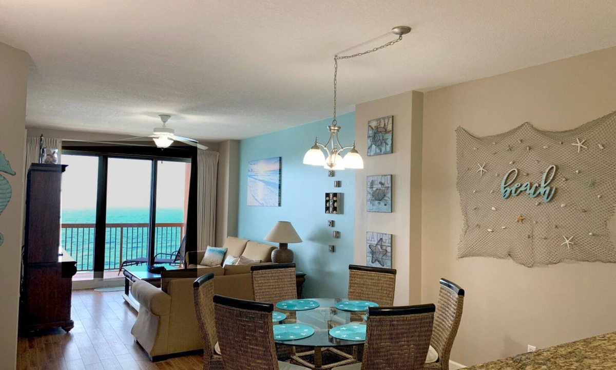 Panama City Beach Condo | Luxury Beachfront 3 bedroom 2 bath - Sunrise Beach 2302 - FREE Beach Service