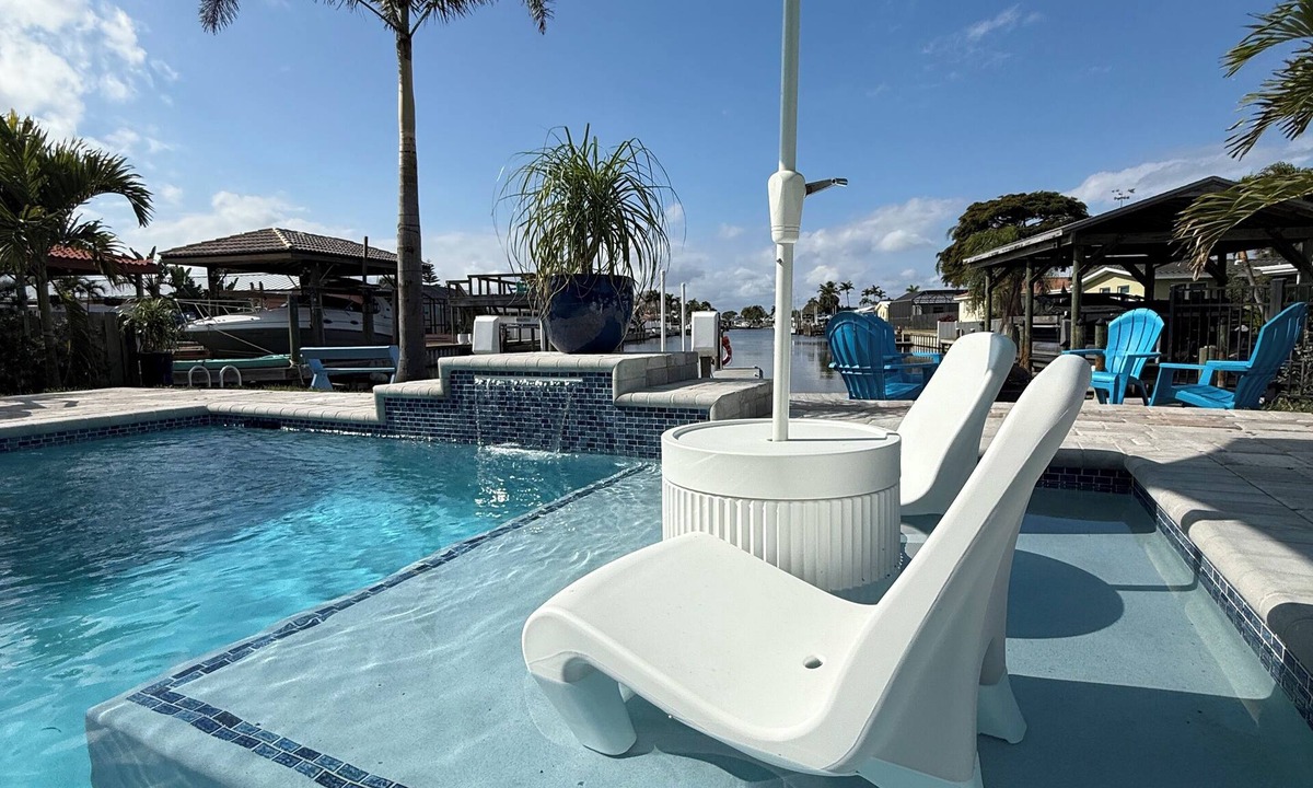 Banana River Estates House | Luxury Escape w/Heated & Cooled Pool/Spa