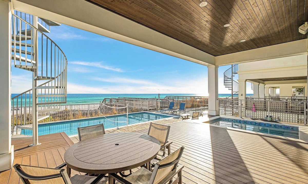 Miramar Beach House | Luxury Gulf-Front Home with Private Pool, Hot Tub, Game Room and Beach Access