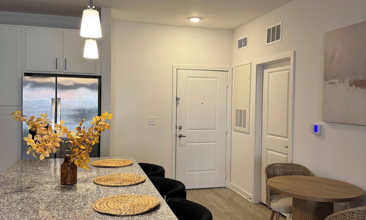 Golden Glades - The Woods Apartment | Luxury Modern Stay Near Mayo Clinic and Beaches!