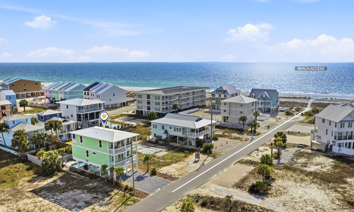 Mexico Beach House | Mexico Beach House The Minty Pearl - Private Pool, Sleeps 14