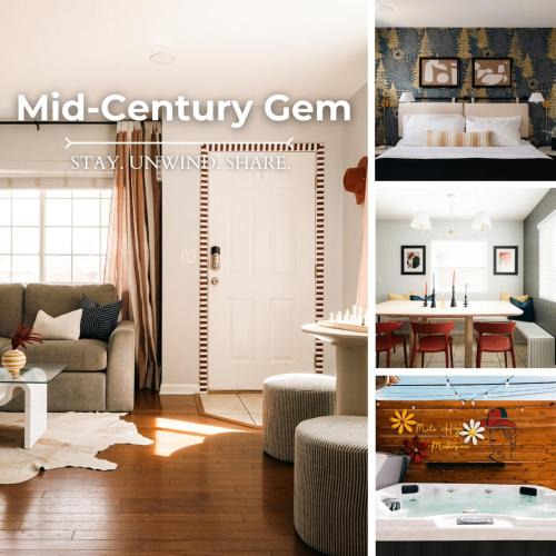 Barths House | Mid-Century Gem 3BR Hot Tub Close to Denver