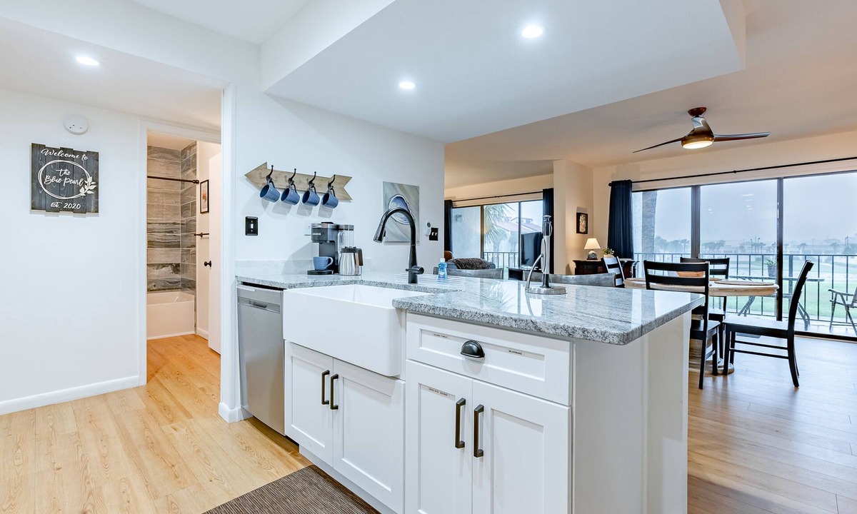Panama City Beach Villa | Modern Updated Blue Pearl Villa - No Elevators Waits, Steps to the Beach & Pool