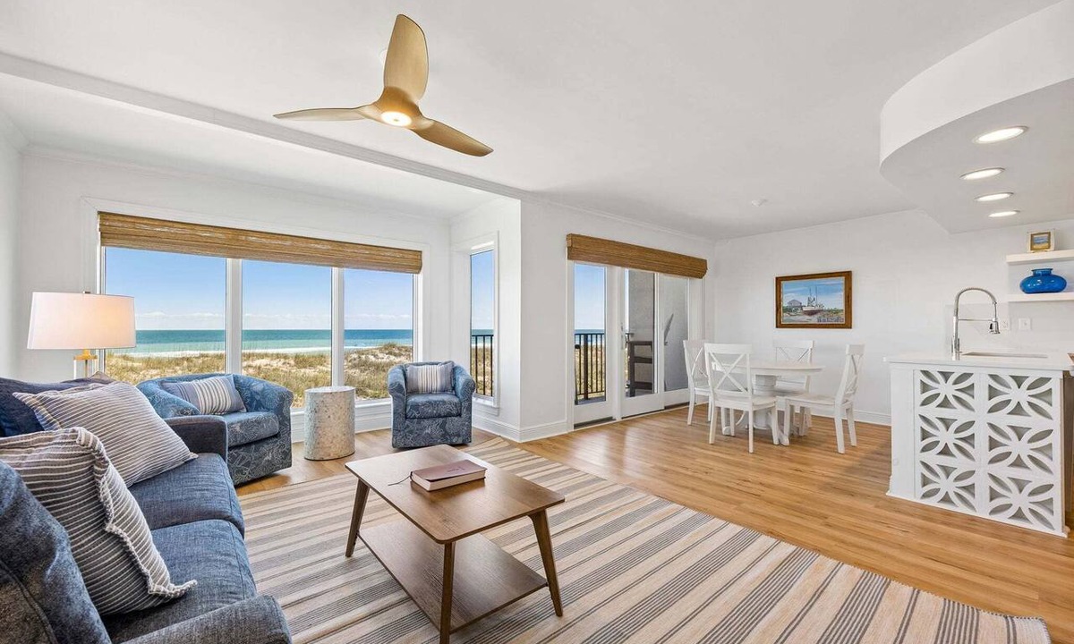 Ocean Cay Condo | Newly remodeled first floor oceanfront condo steps to the beach
